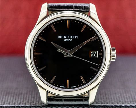 patek philippe calatrava white gold automatic|Patek Philippe Calatrava retail price.